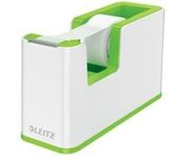 Leitz Dévidoir, Base Lourde avec Ruban Adhésif, WOW, Blanc Perlé/Vert, 53641054