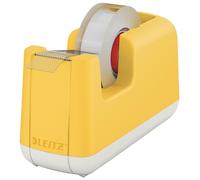 Leitz 5367-00-19 5367 Dérouleur de table pour ruban adhésif Cosy - plastique ABS, jaune mat