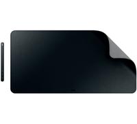 Leitz Tapis de bureau grand format – Sous-main imperméable, antidérapant, résistant (80x40 cm, noir)