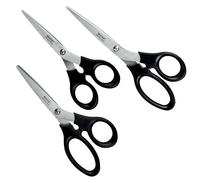 Leitz 54260095 universel Ciseaux universels droitiers, gauchers 165 mm, 185 mm, 205 mm noir