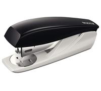 Leitz 55010395 Stapler, 25 sheet capacity, Black, Ergonomic metal body, Includes