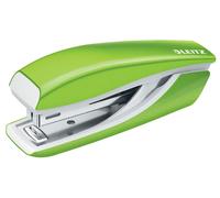 Leitz 55022054 Mini Stapler, 10 Sheet Capacity, Ergonomic Metal Body, Includes S