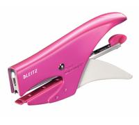 Leitz Pince agrafeuse 5547 15 feuilles Rose métallique