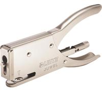 Leitz 5556-00-82 5556 Pince agrafeuse Juwel, métal, 12 feuilles, mat, nickel