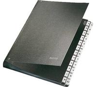 Leitz 5824-00-95 5824 carton dur noir DIN A4 Nombre de compartiments: 24 A-Z