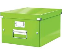 LEITZ 6044-00-54 Boîte d'archives Click & Store WOW Moyenne, carton gris, vert