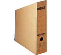 Leitz 6083-00-00 6083 Collecteur d'archives, A4, carton ondulé fin, marron naturel