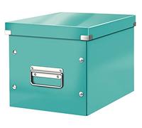 Leitz Boîte de rangement Cube en carton solide Taille moyenne Menthe