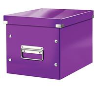 LEITZ Boîte de rangement Click & Store WOW Cube M, violet Violet G