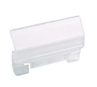 LEITZ 61160003 Cavaliers pour dossiers suspendus Alpha 60 mm, 4 lignes, plastique, transparent, lot de 50