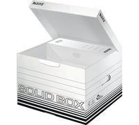 LEITZ 61180001 10 LEITZ Boîtes d'archives Solid M blanc 32,5 x 36,0 x 27,0 cm