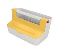 Leitz 61250019 Boîte De Rangement Rectangulaire Plastique Blanc Et Jaune