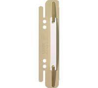 Leitz 6130-00-12 6130 Bande d'agrafes à insérer, PVC, sable, 25 pièces