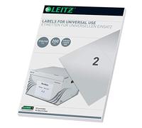 Leitz 61720001 Étiquettes universelles pour PC 210 x 148 mm (Blanc)