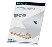 Leitz 61750001 Étiquettes universelles pour PC 105 x 57 mm (Blanc)