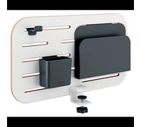 Leitz 65480000 Bac de Rangement Bureau Blanc - MDF, Plastique Recy aoutchouc - 450 x 61 x 330 mm - Compatible Lettre, Papier, Image