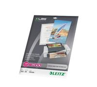 Leitz Pochettes de plastification A3 iLAM UDT - Transparente - Epaisseur : 125 microns par face - Boîte de 25