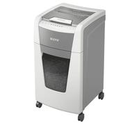 Destructeur de documents Leitz IQ Office 300 Autofeed P5 300 feuille(s) micro-découpage 2 x 15 mm P-5 60 l Détruit également les trombones, les agrafes, les