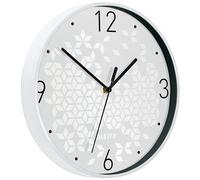 LEITZ 9015-00-23 LEITZ horloge murale WOW, mouvement à quartz, rose