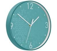 LEITZ 9015-00-51 LEITZ horloge murale WOW, mouvement à quartz, eisblau