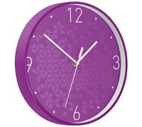 LEITZ 9015-00-62 LEITZ horloge murale WOW, mouvement à quartz, violet