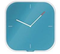 Leitz 90170061 Horloge murale et de table Horloge à quartz Carré Bleu Bleu G