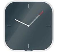 Leitz 90170089 Horloge murale et de table Horloge à quartz Carré Noir G