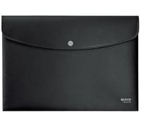 Leitz A4 Document Wallet with Flap Closure, 60 Sheet Capacity, 100% Recyclable,