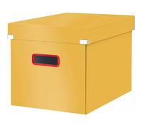 LEITZ Ablagebox Click & Store Cosy Cube gelb