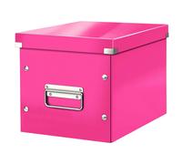 Leitz 61090023 Click & Store Boîte de rangement cubique Taille M Rose