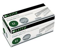 Leitz Agrafes E2 pour Agrafeuse Électrique, Galvanisé, Boîte de 2500 Agrafes, 55690000