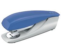 LEITZ - Agrafeuse, Capacité 30 Feuilles, Agrafes Incluses, Ôte-agrafes Intégré, 100% Recyclable, Eco-responsable, Gamme NeXXt Recycle, Bleu, 56040035
