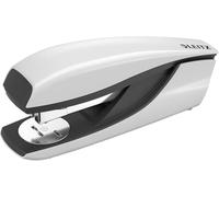 Leitz Agrafeuse de Bureau, Capacité 40 Feuilles, Gris Clair, Boîtier Métallique Ergonomique, Agrafes Incluses, Gamme NeXXt, 55220085