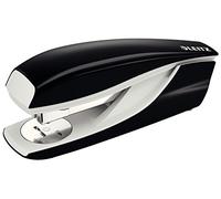 Leitz Agrafeuse de Bureau, Capacité 40 Feuilles, Noir, Boîtier Métallique Ergonomique, Agrafes Incluses, Gamme NeXXt, 55220095
