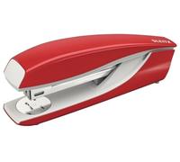 Leitz Agrafeuse de Bureau, Capacité 40 Feuilles, Rouge, Boîtier Métallique Ergonomique, Agrafes Incluses, Gamme NeXXt, 55040025