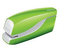 Leitz Agrafeuse électrique WOW 55661054 - 10 feuilles, alimentée par piles, vert