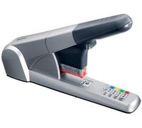 Leitz Agrafeuse de bureau utilisation intensive - Agrafes K6, K8, K10 et K12 - Capacité 80 feuilles - Argent