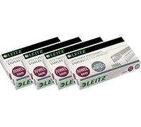 Leitz Agrafeuse Pince Juwel en métal, 12 feuilles, mat, nickel, galvanisé, 4x Heftklammern