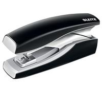 Leitz Agrafeuse Softpress Flat Clinch NeXXt – 30 feuilles, noir, boîtier ergonomique