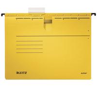 LEITZ ALPHA dossier suspendu, A4, agrafage commercial, jaune