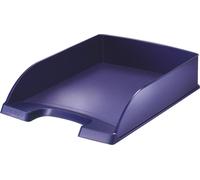 LEITZ Bac à courrier Style A4 polystyrène bleu titane