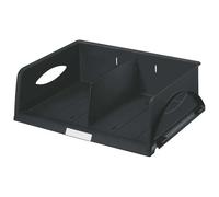 Leitz Bac à courrier Shorty Format A4/C4 transversal Noir