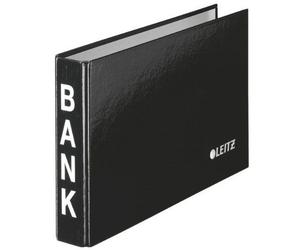 Leitz Bankordner, F¿R Kontoausz¿Ge, Schwarz, 2-Ring-Mechanik