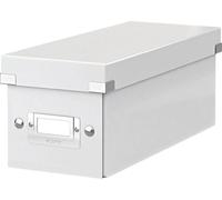 Leitz Boîte à CD 30 CDs carton dur plastifié blanc 1 pc(s) (l x H x P) 143 x 136 x 352 mm 6041-00-01