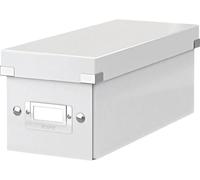 Leitz Boîte à CD 30 CDs carton dur plastifié blanc 1 pc(s) (l x H x P) 143 x 136 x 352 mm 6041-00-01