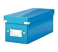 Boîte en carton pour CD Click & Store WOW - Bleu