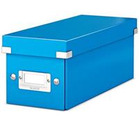 Leitz Boite Cd Wow Click&store Bleu 1 Unité(S)