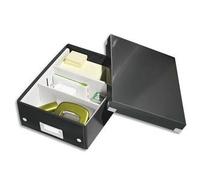 Leitz Boîte Click&store S-Box Avec Compartiments Amovibles. Coloris Noir.