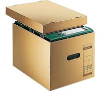 Leitz Boîte darchivage 6081-00-00 340 mm x 275 mm x 455 mm carton ondulé marron incolore 1 pc(s)