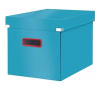 LEITZ Boîte de classement Click & Store Cosy Cube bleu